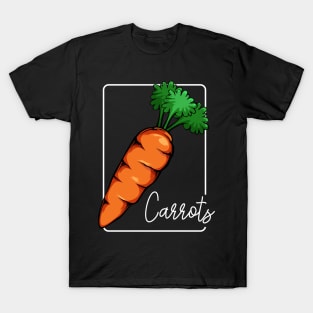 Carrots - Carrot Healthy Vegetable Food Vegan T-Shirt
